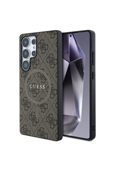 Guess Θήκη για Samsung Galaxy S25 Ultra, Guess, PU ​ ​ Καφέ