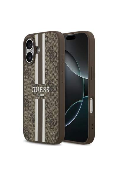 Guess Θήκη iPhone 17, Guess, PU, ​ ​ Καφέ