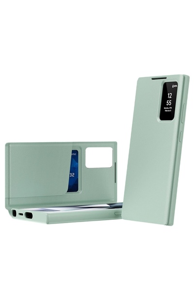 Techsuit Husa pentru Samsung Galaxy S26 Ultra, Techsuit, PU, Verde