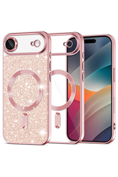 Techsuit Husa pentru iPhone 17 Air, Techsuit, TPU, Roz Auriu