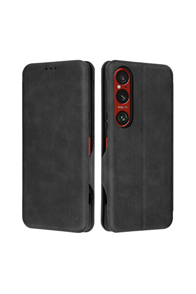 Techsuit Husa pentru Sony Xperia 1 VI, Safe Wallet Plus, protectie antisoc, n...