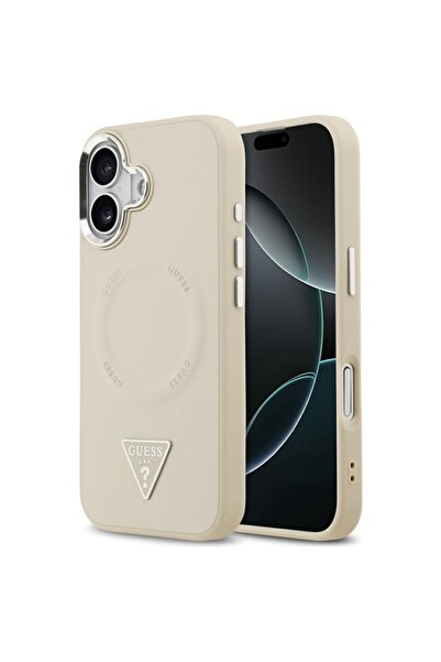 Guess Θήκη iPhone 17, Guess, PU, ​ ​ Μπεζ