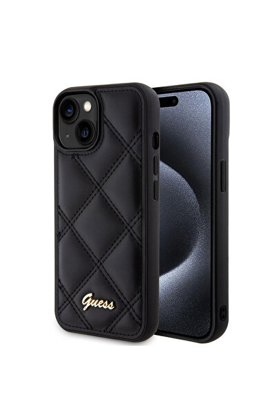 Guess Θήκη iPhone 15, Guess, TPU, Μαύρο