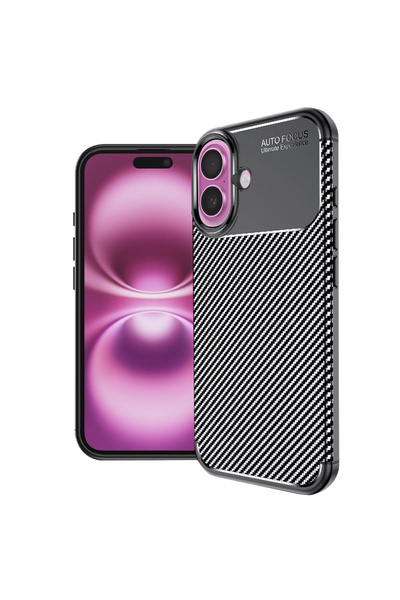 Techsuit Θήκη για iPhone 16 Plus, Techsuit, TPU, Μαύρο