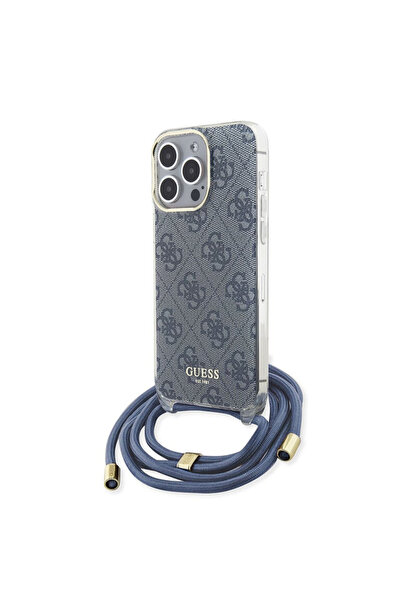 Guess Θήκη για iPhone 15 Pro, Guess, PU ​ ​ Μπλε