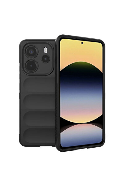 Techsuit Θήκη για Xiaomi Redmi Note 14 4G (στάνταρ), Techsuit, TPU, Μαύρο