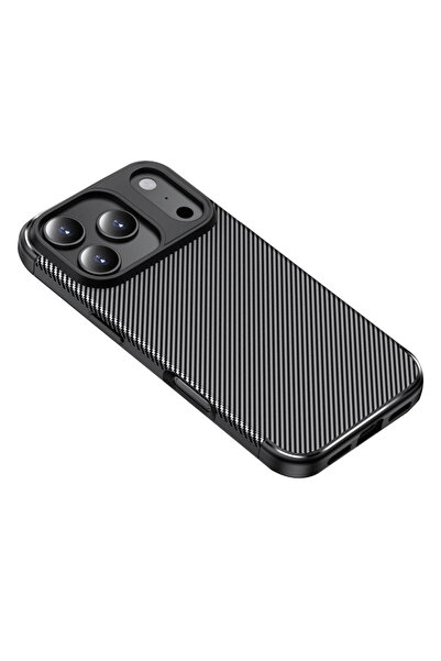 OEM Θήκη για iPhone 17 Pro, Νότιος Ουρανός, Προστασία, μαύρο