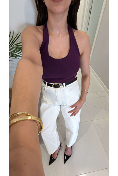 BİRCANÇİL Dlvn Kennis Mor Halter Yaka Atlet