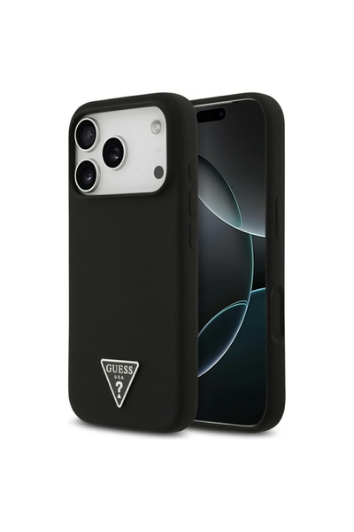 Stef's Cat Husa pentru iPhone 17 Pro, Stef's Cat, Silicone Triangle Logo MagS...
