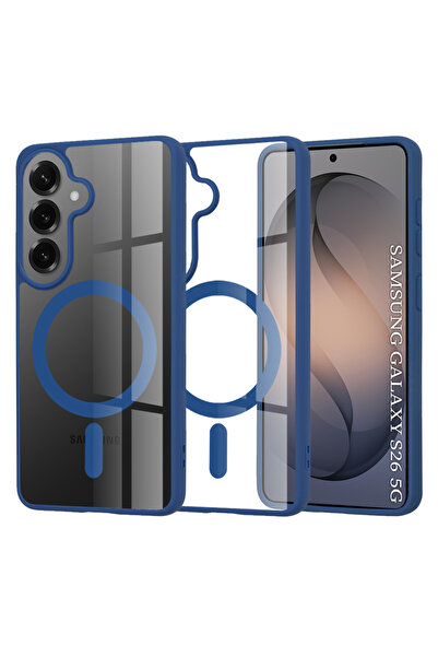 Stef's Cat Case for Samsung Galaxy S26, Stef's Cat, MagSafe Pro, blue