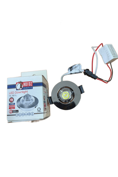 Horoz 2 ADET LED DOWNLIGHT 1W 6400K SPOT 0160280001