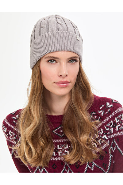 Pierre Cardin Gray Melange Hat 50317766-Vr086