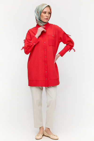 Setrms Tek Cepli Fiyonklu Tunik