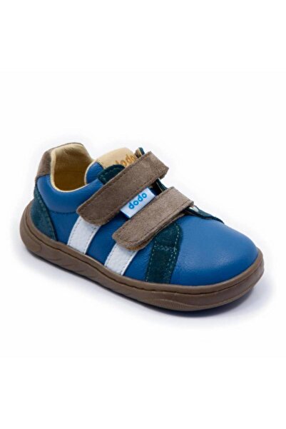 DODO SHOES Pantofi copii barefoot Active, Culoare Blue din piele naturala, ta...