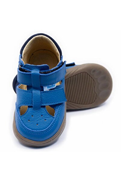 DODO SHOES Sandale copii barefoot Sunrise Blue din piele naturala, talpa flex...