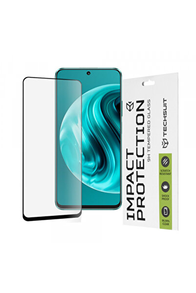 Techsuit Huawei Nova 13i / Nova 12i Προστατευτικό Οθόνης, Techsuit, Γυαλί, Μαύρο