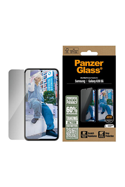 OEM Προστατευτική μεμβράνη για Samsung Galaxy A36 5G, Panzerglass ® Γυαλί Ιδι...
