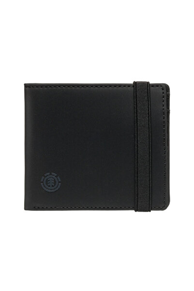 Element ICON ΔΙΠΛΟ ΠΟΡΤΟΦΟΛΙ ΜΕ ΛΟΥΡΑΚΙ ΜΑΥΡΟ FLINT