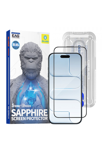Stef's Cat Blueo Sapphire Applicator Pro Προστατευτικό Οθόνης για Apple iPhon...