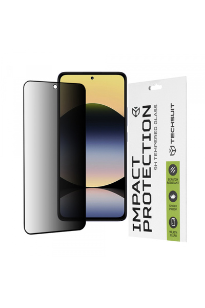 Techsuit Προστατευτικό οθόνης ιδιωτικότητας για Xiaomi Redmi Note 14 4G (στάν...