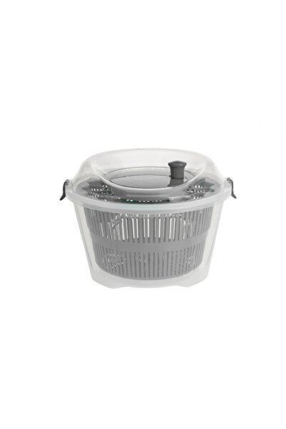 Excellent Houseware Εξαιρετικός Γκρι Στεγνωτήρας Σαλάτας, 25x16 εκ.