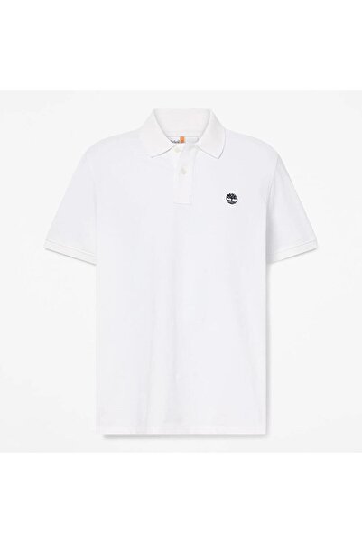Timberland MILLERS RIVER Pique Short Sleeve Polo Erkek Tişört TB0A6VDP1001 Be...