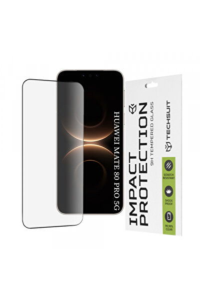 Stef's Cat Screen Protector for Huawei Mate 80 Pro, Tempered Glass, Full Glue...