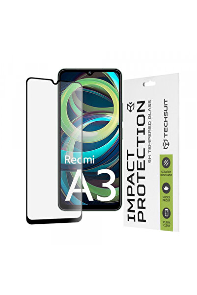 Techsuit Φιλμ προστασίας οθόνης για Xiaomi Redmi A3x / A3, Techsuit, Γυαλί, Μ...