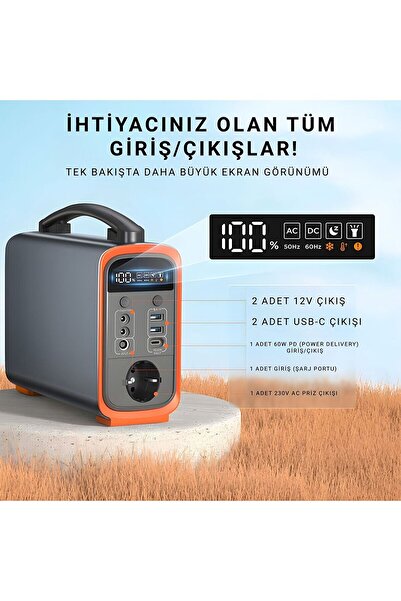 Forestia Cepini 75000 Mah Taşınabilir Güç Kaynağı Powerbank - Kampçılar İçin ...
