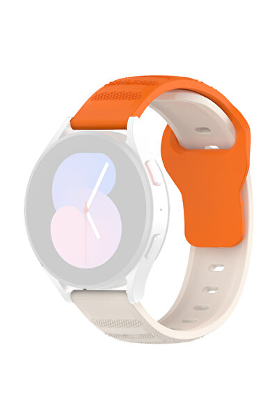 Techsuit Λουράκι για Galaxy Watch, Techsuit, Σιλικόνης, Μπεζ