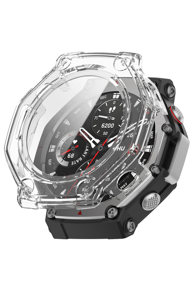 Techsuit Προστασία για ρολόι Amazfit, Techsuit, Πλαστικό, Διαφανές