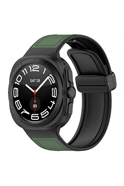 Techsuit Curea W056 pentru Samsung Galaxy Watch Ultra, Verde