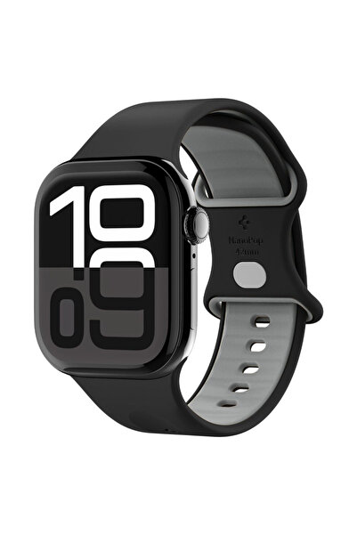 Spigen Λουράκι για Apple Watch, Spigen, Σιλικόνης, Μαύρο