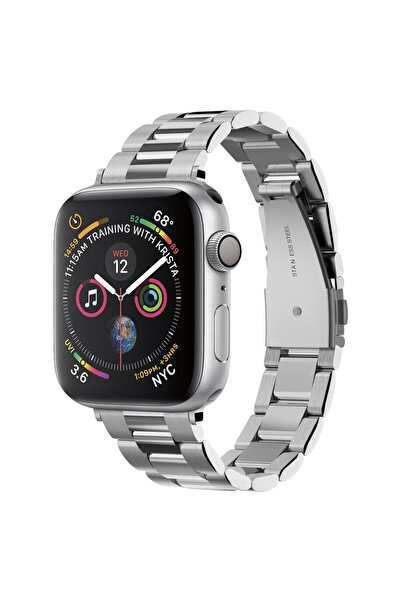 Spigen Λουράκι για Apple Watch, Spigen, Ατσάλινο, Ασημί