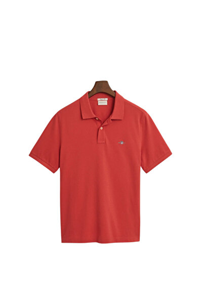 Gant Men's Red Regular Fit Polo T-Shirt 2210.643