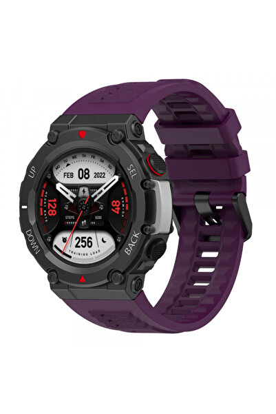Techsuit Λουράκι για ρολόι Amazfit, Techsuit, Σιλικόνης, Μωβ