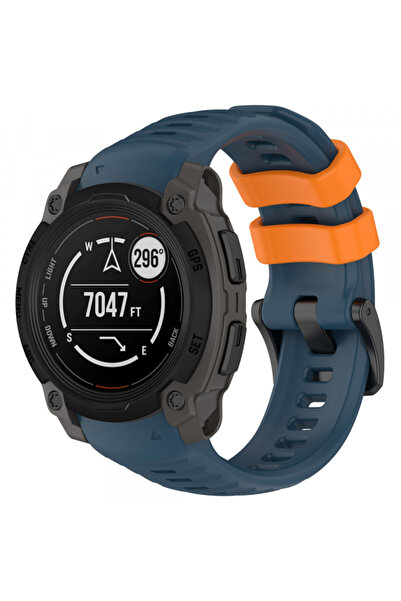 Techsuit Curea pentru Garmin Watch, Techsuit, Silicon, Blue