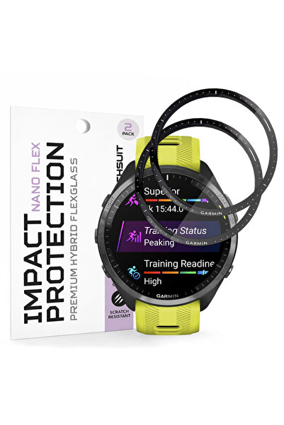 Techsuit Θήκη ρολογιού Garmin, Techsuit, Πλαστικό, Μαύρο