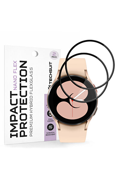 Techsuit Θήκη για Galaxy Watch 40 mm, Techsuit, Πλαστικό, Μαύρο