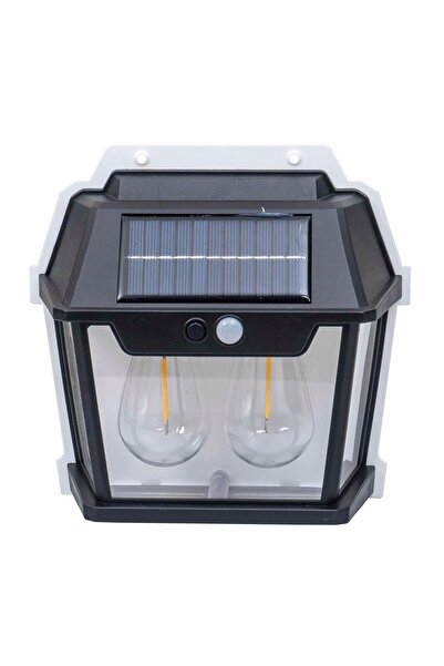 FOXMAG24 Ηλιακό φωτιστικό τοίχου με 2 λάμπες LED, 28W, αισθητήρα κίνησης, 3 λ...