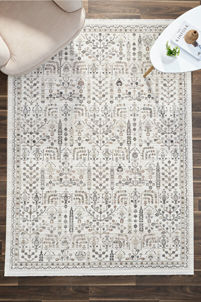 venucci home & living Century Floral %100 Polyester Oturma Odası Salon Mutfak...