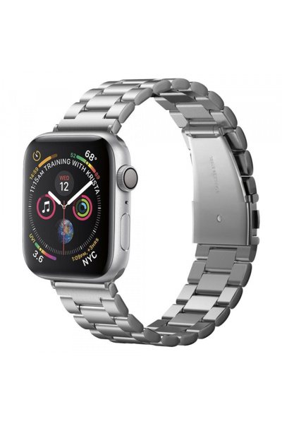 Spigen Λουράκι για Apple Watch, Spigen, Σιλικόνης, Μαύρο