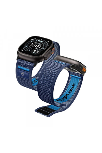 Spigen Λουράκι για Apple Watch, Spigen, Σιλικόνης, Σκούρο Μπλε