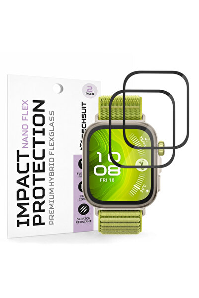 Techsuit Θήκη Huawei Watch, Techsuit, Πλαστικό, Μαύρο