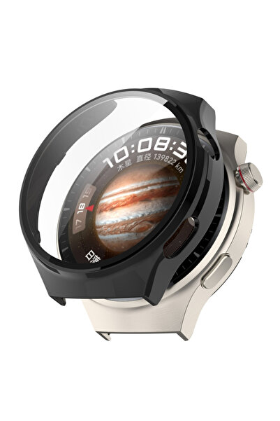 Stef's Cat Defense360 Pro + Προστατευτικό Οθόνης - Huawei Watch 4 Pro - Μαύρο