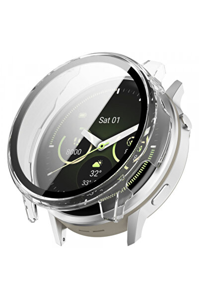 Techsuit Protectie pentru Garmin Watch 45 mm, Techsuit, Plastic, Transparent