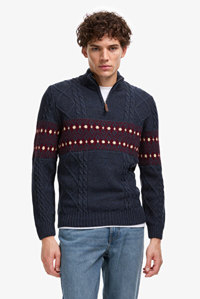 U.S. Polo Assn. Men's Light Navy Blue Sweater 50308325-Vr059