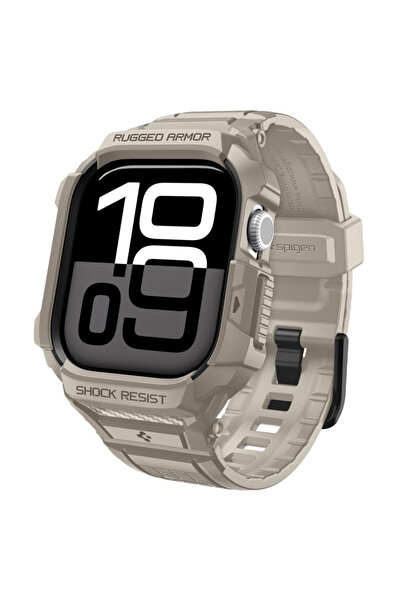 Spigen Λουράκι για Apple Watch, Spigen, Σιλικόνης, Μπεζ