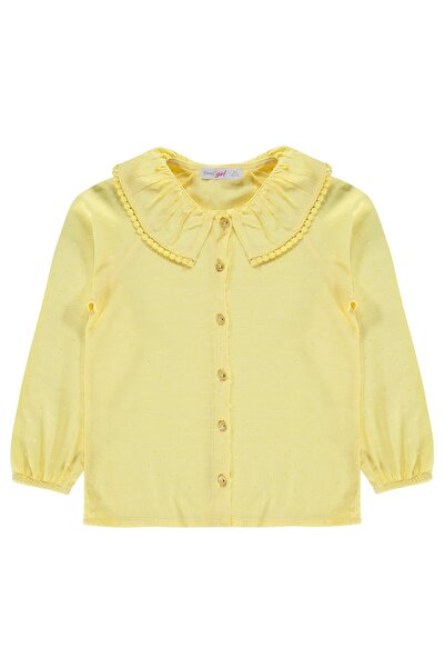 ZEYNEVA Μπλούζα Timo για κορίτσια με μανίκια ρεγκλάν 6-9 ετών - Κίτρινο