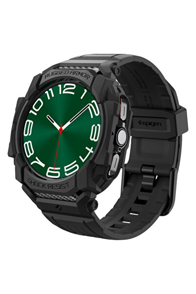 Spigen Λουράκι για Galaxy Watch 7 Ultra, Spigen, Σιλικόνης, Μαύρο